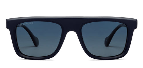 Blue Square Full Rim Unisex Sunglasses by John Jacobs-208148