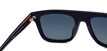 Load image into Gallery viewer, Blue Square Full Rim Unisex Sunglasses by John Jacobs-208148