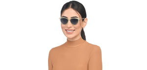 Green Cat Eye Full Rim Women Sunglasses by Vincent Chase Polarized-210001