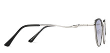 Load image into Gallery viewer, Silver Cat Eye Full Rim Women Sunglasses by Vincent Chase-209539