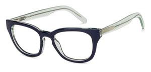 Blue Square Full Rim Unisex Eyeglasses by Vincent Chase-204487