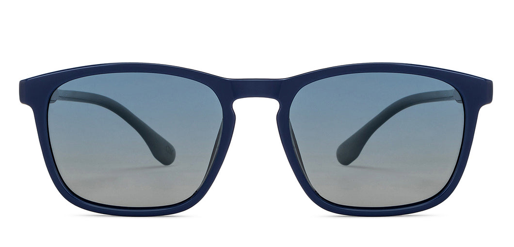 Blue Wayfarer Full Rim Unisex Sunglasses by Vincent Chase Polarized-200447