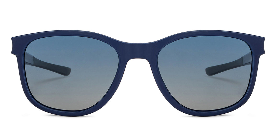 Blue Wayfarer Full Rim Unisex Sunglasses by Vincent Chase Polarized-200450