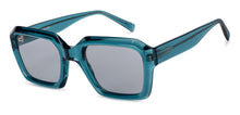 Load image into Gallery viewer, Blue Wayfarer Full Rim Unisex Sunglasses by John Jacobs-201696