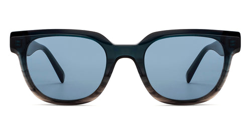 Blue Wayfarer Full Rim Unisex Sunglasses by John Jacobs-201699