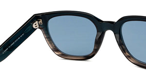 Blue Wayfarer Full Rim Unisex Sunglasses by John Jacobs-201699