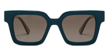Load image into Gallery viewer, Blue Square Full Rim Unisex Sunglasses by John Jacobs-208158
