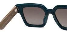Load image into Gallery viewer, Blue Square Full Rim Unisex Sunglasses by John Jacobs-208158