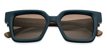 Load image into Gallery viewer, Blue Square Full Rim Unisex Sunglasses by John Jacobs-208158