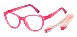 Pink Cat Eye Full Rim Kids Eyeglasses by Hooper Switch-200655