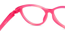 Load image into Gallery viewer, Pink Cat Eye Full Rim Kids Eyeglasses by Hooper Switch-200655