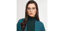 Load image into Gallery viewer, Blue Square Rimless Unisex Eyeglasses by Lenskart Air-200723