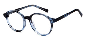 Grey Round Full Rim Kids Eyeglasses by Hooper-152512
