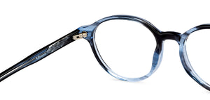 Grey Round Full Rim Kids Eyeglasses by Hooper-152512