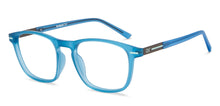 Load image into Gallery viewer, Blue Rectangle Full Rim Unisex Eyeglasses by Lenskart Air-210795