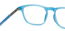 Load image into Gallery viewer, Blue Rectangle Full Rim Unisex Eyeglasses by Lenskart Air-210795