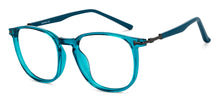Load image into Gallery viewer, Blue Rectangle Full Rim Unisex Eyeglasses by Lenskart Air-201326