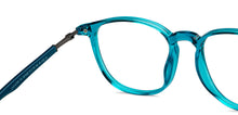Load image into Gallery viewer, Blue Rectangle Full Rim Unisex Eyeglasses by Lenskart Air-201326