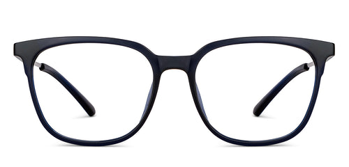 Blue Rectangle Full Rim Unisex Eyeglasses by Lenskart Air-151699