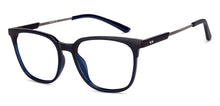 Load image into Gallery viewer, Blue Rectangle Full Rim Unisex Eyeglasses by Lenskart Air-151699