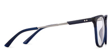 Load image into Gallery viewer, Blue Rectangle Full Rim Unisex Eyeglasses by Lenskart Air-151699