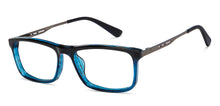 Load image into Gallery viewer, Blue Rectangle Full Rim Unisex Eyeglasses by Vincent Chase-209227