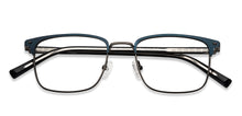 Load image into Gallery viewer, Blue Rectangle Full Rim Unisex Eyeglasses by Vincent Chase-201097