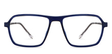 Load image into Gallery viewer, Blue Rectangle Full Rim Unisex Eyeglasses by Lenskart Air-151708