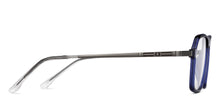 Load image into Gallery viewer, Blue Rectangle Full Rim Unisex Eyeglasses by Lenskart Air-151708