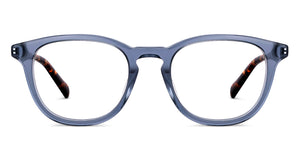 Grey Square Full Rim Men Eyeglasses by Fossil-200853