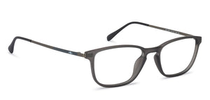 Grey Rectangle Full Rim Unisex Eyeglasses by Lenskart Air Online-140590