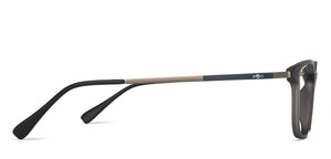 Grey Rectangle Full Rim Unisex Eyeglasses by Lenskart Air Online-140590