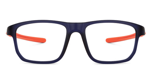 Blue Wayfarer Full Rim Unisex Eyeglasses by Lenskart Air-201043