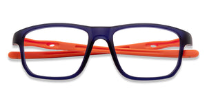 Blue Wayfarer Full Rim Unisex Eyeglasses by Lenskart Air-201043
