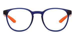 Blue Round Full Rim Unisex Eyeglasses by Lenskart Air-210622