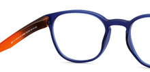 Load image into Gallery viewer, Blue Round Full Rim Unisex Eyeglasses by Lenskart Air-210622