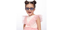 Load image into Gallery viewer, Purple Round Full Rim Kids Sunglasses by Hooper-209487