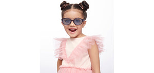 Purple Round Full Rim Kids Sunglasses by Hooper-209487