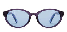 Load image into Gallery viewer, Purple Round Full Rim Kids Sunglasses by Hooper-209487
