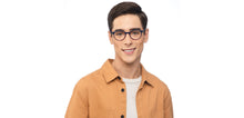 Load image into Gallery viewer, Blue Round Full Rim Unisex Eyeglasses by Vincent Chase-207782