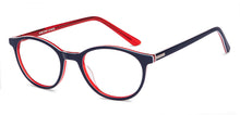 Load image into Gallery viewer, Blue Round Full Rim Unisex Eyeglasses by Vincent Chase-207782