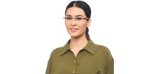 Load image into Gallery viewer, Blue Rectangle Rimless Unisex Eyeglasses by Vincent Chase-205371