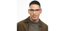 Load image into Gallery viewer, Blue Rectangle Full Rim Unisex Eyeglasses by Vincent Chase-201362