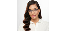 Load image into Gallery viewer, Blue Rectangle Full Rim Unisex Eyeglasses by Vincent Chase-201362