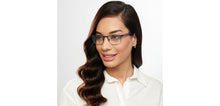 Load image into Gallery viewer, Blue Rectangle Full Rim Unisex Eyeglasses by Vincent Chase-201362