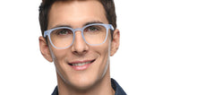 Load image into Gallery viewer, Blue Sky Wayfarer Full Rim Unisex Eyeglasses by Lenskart Hustlr-212816