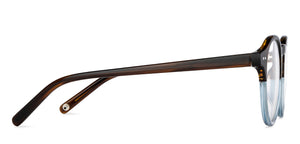 Tortoise Round Full Rim Unisex Eyeglasses by John Jacobs-153102