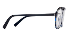 Load image into Gallery viewer, Blue Aviator Full Rim Unisex Eyeglasses by Vincent Chase-152911