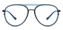 Load image into Gallery viewer, Blue Aviator Full Rim Unisex Eyeglasses by Lenskart STUDIO-205409