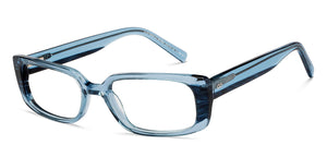 Blue Rectangle Full Rim Unisex Eyeglasses by Lenskart STUDIO-207684
